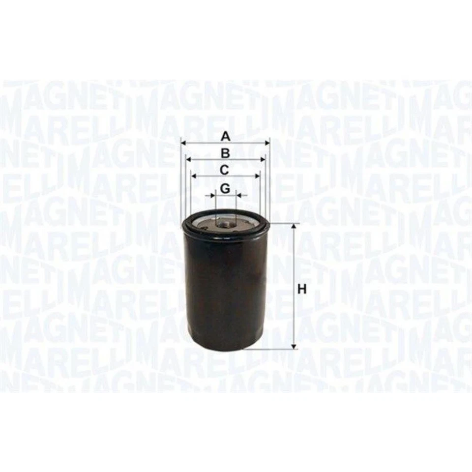 MAGNETI MARELLI Filtro 152071758709 para Rover Mini Hatchback 1300 Opel Gt - Imagen 1 de 1