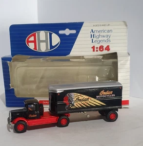 1/64 AHL American H/Way Legends, Mack Model BM truck "Indian Motorcycle" #L51109 - Picture 1 of 8