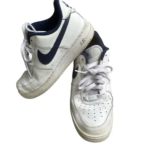 Nike Air Force 1 Low Para Mujer Talla 9 NIKE BY YOU Personalizado Blanco Azul Marino AQ3778-994 - Imagen 1 de 13