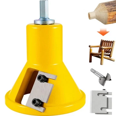 38Mm Yellow Drill Bits Tenon Cutters For Diy Log Furniture Kit  Durable Steel... - Image 1 of 4