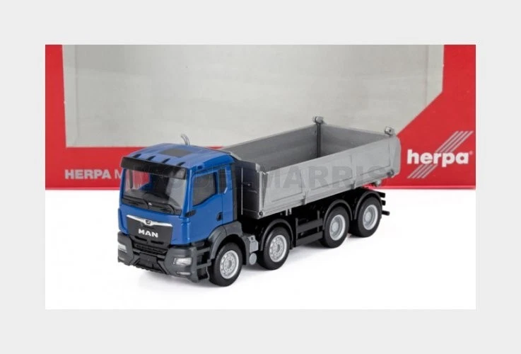 1/87 HERPA - MAN - TGS TRUCK CASSONE RIBALTABILE 2022 319140