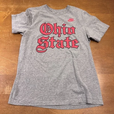 Рубашка мужская Notre Dame Fighting Irish средний размер серая лакросс - Изображение 1 из 4