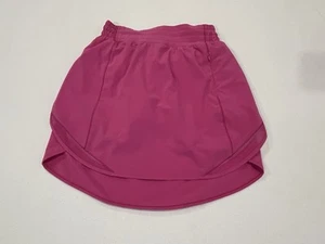 Lululemon Hotty Hot High Rise Skirt Women’s Sz 4 Pink Skort Athleisure Gym Run - Picture 1 of 14