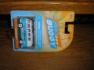 Jada Slug BUG Volkswagen T1 Van 13 Window VW Bus Snowy Mt. Skull Camp w/ Skis - Image 1 of 2