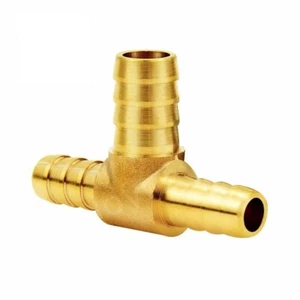 Schlauch Widerhaken Verschraubung Reduzierstück 3/8"x1/2"x3/8" Widerhaken OD T-Verschraubung Kreuzung 1 Stück - Bild 1 von 2