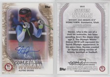 2018 US Olympic & Paralympic Team and Hopefuls Gold /25 Steve Nyman Steven Auto