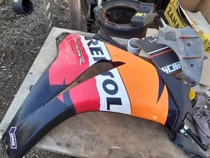 ecope droite carenage sc57 cbr 1000 rr repsol fireblade 2008 - Imagen 1 de 6