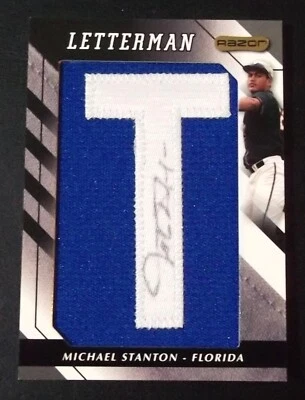 Rc Jersey Patch Giancarlo Stanton Auto 2008 Mike Stanton Auto Rookie Autograph - Image 1 of 4