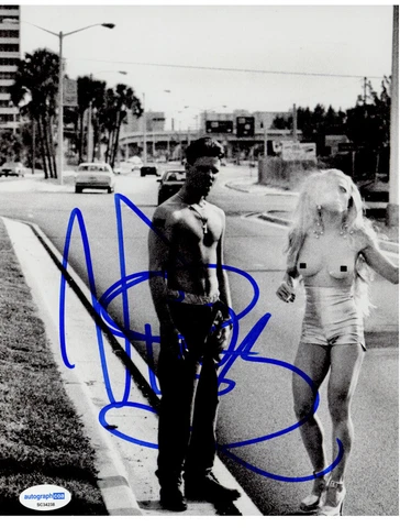 Vanilla Ice signed ACOA COA 8x10 Madonna Ninja Turtles RAPPER Cover