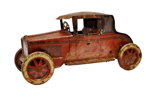 Antique Allemand Boite Voiture Jouet Enroulage G K Greppert & Kelch Company - Photo 1 sur 20