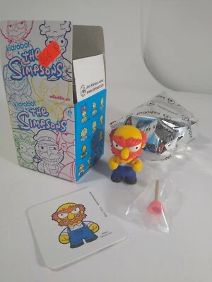 2010 Kidrobot Simpsons Series 2 Grounds Keeper Willie 3" Mini Figure - Image 1 of 4