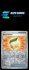SV05: Temporal Forces #143/162 Boxed Order Reverse Holo - Picture 1 of 2