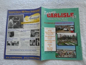SPRING,CARLISLE 1993 COLLECTOR CAR/FLEA MARKET & CORRAL-OFFICIAL DIRECTORY - Picture 1 of 2