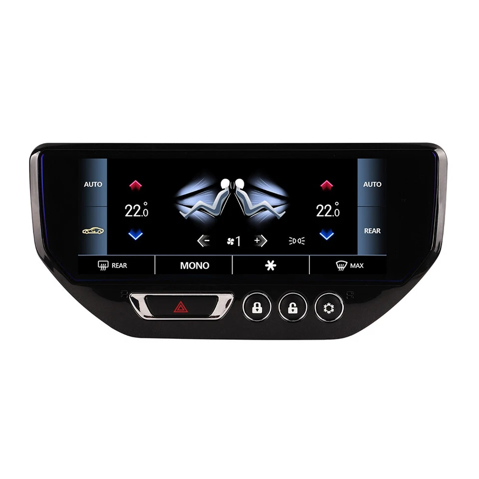 7 Inch Climate Screen AC LCD Touch  / Key Control Fit For Maserati GT 2007-2015 - Image 1 of 4