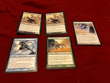 5x Magic: The Gathering Kodama's Reach Shinobi's Whispersilk Cloak Lot