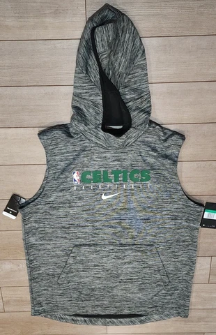 New Nike Dri-Fit Celtics Sleeveless Hoodie Player issued (Av1468-032)  XL-Tall Cover