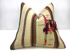Kilim Pillow 18x18 Handmade Vintage Throw Pillow Home Decoration Pillow Oushak
