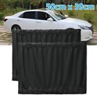Car Auto Van SUV VIP Black Curtains Sunshade Visor 50cm*39cm Accessories 1 Set