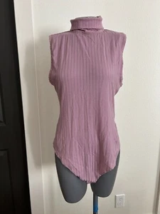 lululemon wundermost Turtleneck bodysuit rose blush XL New with tags - Picture 1 of 4