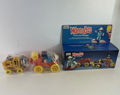 De colección 1976 Gabriel WANNABEE The Lone Ranger Tonto Western Cowboy con caja raro Foto 1 de 4