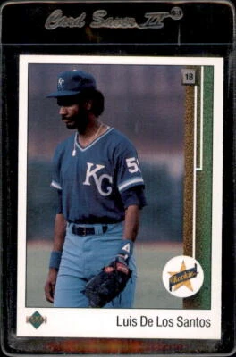 1989 Upper Deck #12 Luis De Los Santos Kansas City Royals - Nice Card! - Image 1 of 2