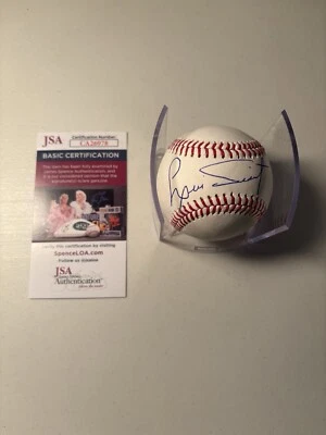 Luis Tiant Signed ROMLB Baseball New York Yankees Boston Red Sox JSA/COA - Image 1 of 3