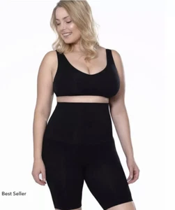 Shapermint Empetua Formador Cintura Alta Corto Negro Talla BSS XLXXL - Nuevo - Imagen 1 de 4