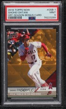 2018 Topps Now Off-Season Bonus Shohei Ohtani #OSB-1 PSA 9 MINT Rookie RC