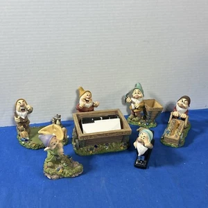 Disney Snow White & The Seven Dwarfs 6 Pc Office Desk Set - Picture 1 of 9