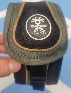 Crumpler ' DIGITS Sporty Guy 0.2 Pouch ' Camera Bag Brown/Oatmeal Free Post - Picture 1 of 14