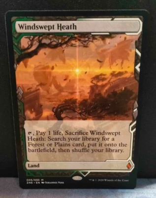 Windswept Heath - Zendikar Rising Expeditions - Mythic - NM - MTG - Image 1 of 3