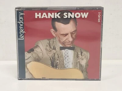 Hank Snow - Legendary 3CD Set Compilación 2003 Australia BMG 50 Pistas Foto 1 de 4
