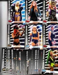 2021 Topps WWE Women's Division Complete 55-card ROSTER COMPLETE CARD SET - Picture 1 of 1