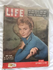 LIFE MAGAZINE - Sep 24 1956 - JANET BLAIR / James Dean - Picture 1 of 7