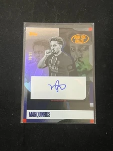 Marquinhos 2024-25 Topps PSG Team Set Bona Fide Ballers Auto Orange /25 PSG - Picture 1 of 2