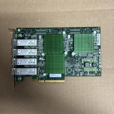 Emulex LPE11004 4-Port Fibre Channel Host Bus Adapter *USED* - Image 1 of 2