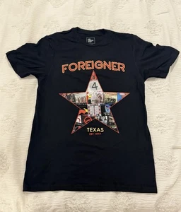 Foreigner "Texas Farewell 2022" Unisex Grafik T-Shirt | Rock Tour Tee - Bild 1 von 5