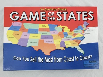 Game Of The States Board Game An American Classic 8 & Up Used - Image 1 of 4