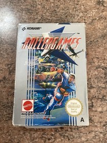 NES ~ ROLLERGAMES ~ Nintendo NES-US-AUS Game Cart + Sleeve + Inst Box Pal A