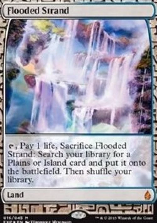 Flooded Strand -Foil Near Mint MTG Zendikar Expeditions - Image 1 of 1