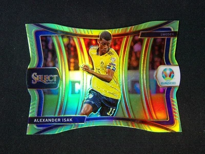 2020 Panini Select UEFA EURO Alexander Isak #152 Mezzanine Neon Green /149 - Image 1 of 3