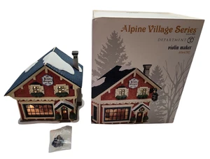 Department 56 Alpine Village Series Violin Maker #4044782 New - Picture 1 of 6