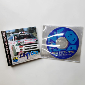 NEO DRIFT OUT Game SNK Neo Geo CD Rally Racing Used From Japan
