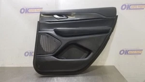 23 2023 JEEP GRAND CHEROKEE INTERIOR DOOR TRIM PANEL REAR RIGHT PASSENGER BLACK - Picture 1 of 12