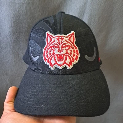 University Of Arizona Hat Medium Large Big Logo Wildcats Fitted Flexfit NCAA - Image 1 of 4