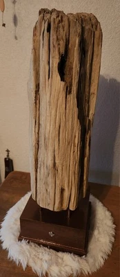 Tischlampe Treibholz aus Thailand - Bild 1 von 4