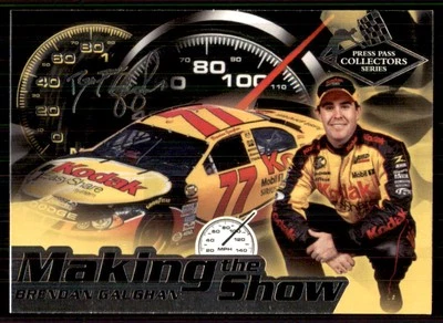 2004 Press Pass Collectors Series Making the Show #MS24 Brendan Gaughan - Image 1 of 2