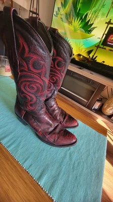 Botas de Vaquero Los Altos Avestruz 9 1/2 Para Hombre Foto 1 de 4