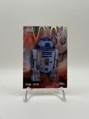 2025 Topps Chrome Star Wars R2-D2 Refractor Card #153 - Image 1 of 2