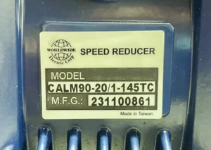 Worldwide Electric CALM90-20/1-182/4TC Worm Gear Reducer; FREE SAME DAY SHIPPING - Picture 1 of 2